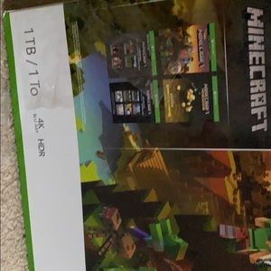 Brand new Xbox one S include minecraft